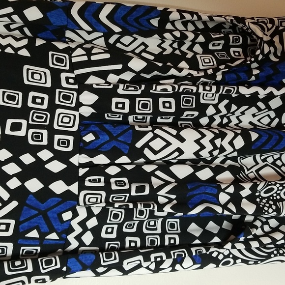 J VALDI Women's Sundress Geometric Print Sz Med - Picture 2 of 4